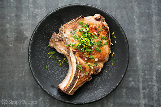 How To Brine Pork Chops
 Brined Pork Chops with Gremolata Recipe