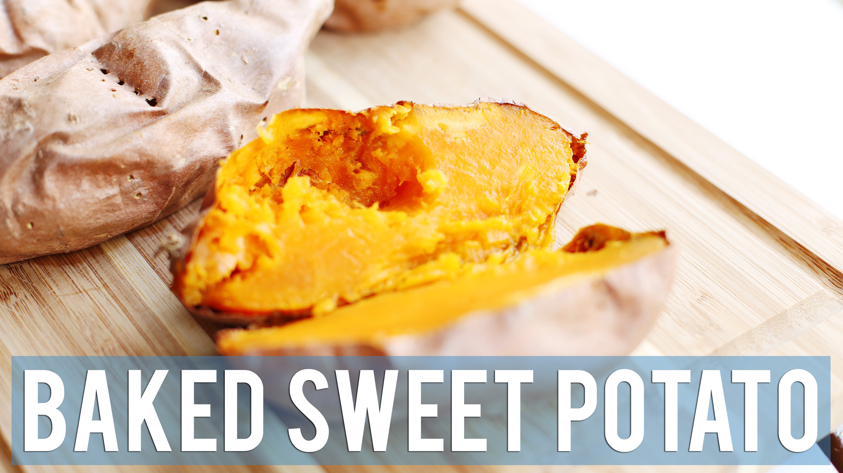 How To Cook A Sweet Potato
 How to Bake Sweet Potatoes