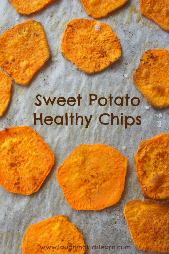 How To Cook A Sweet Potato
 How to bake sweet potato chips in the oven with kids