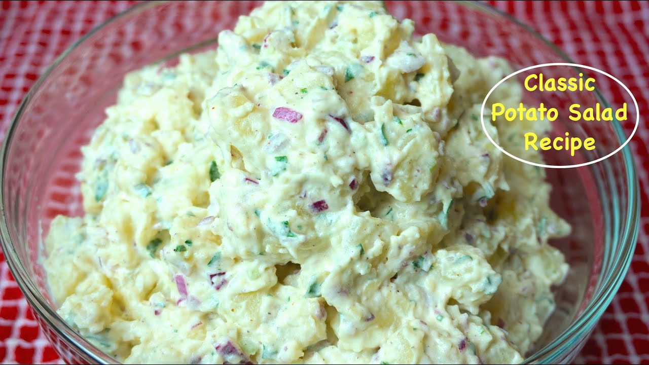 How To Cook Potatoes For Potato Salad
 How to Make Potato Salad Classic American Potato Salad