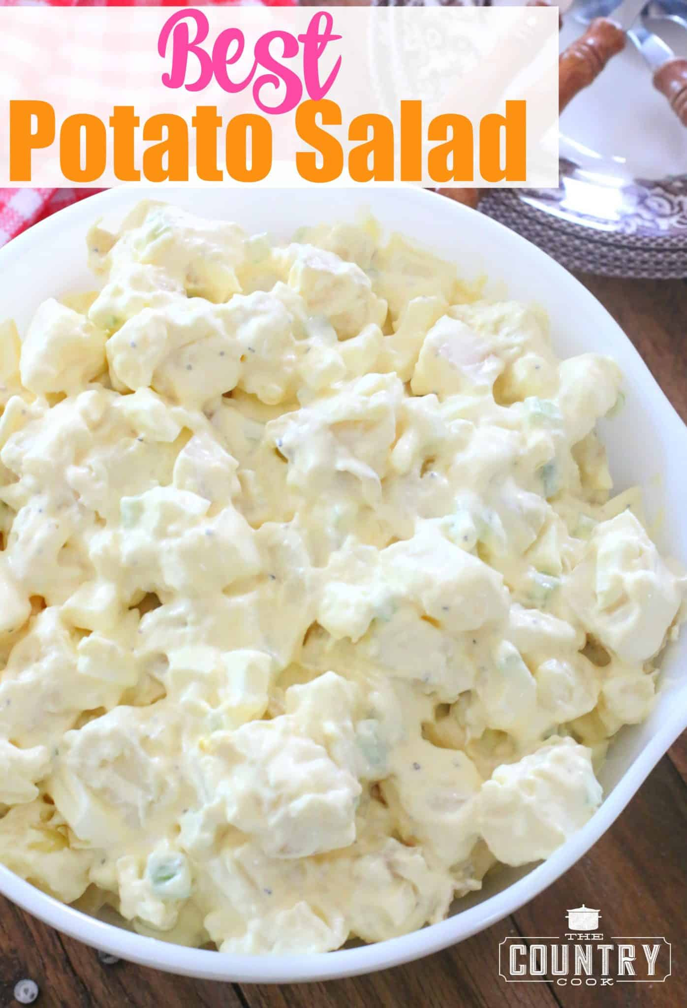 How To Cook Potatoes For Potato Salad
 best potato salad ever