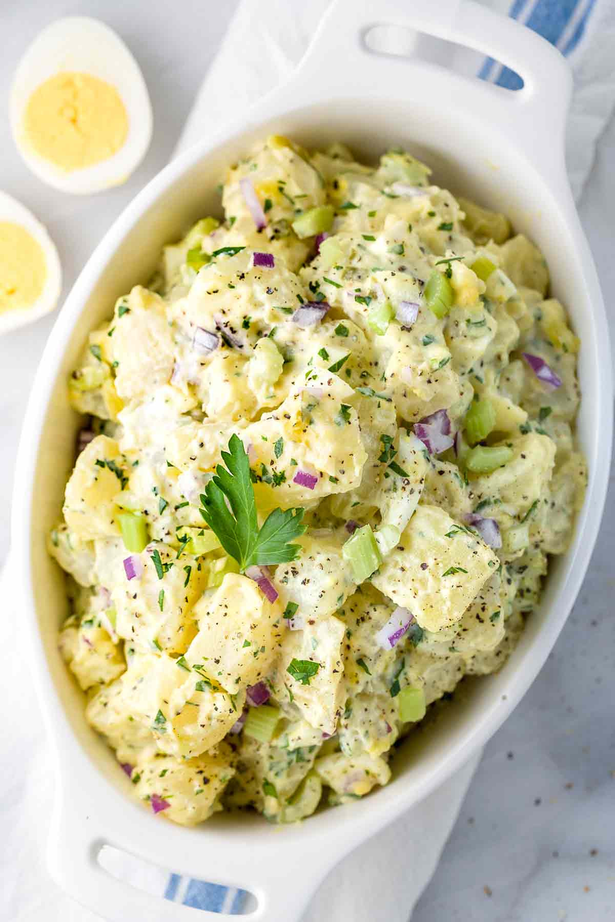 How To Cook Potatoes For Potato Salad
 Easy All American Potato Salad Recipe Jessica Gavin