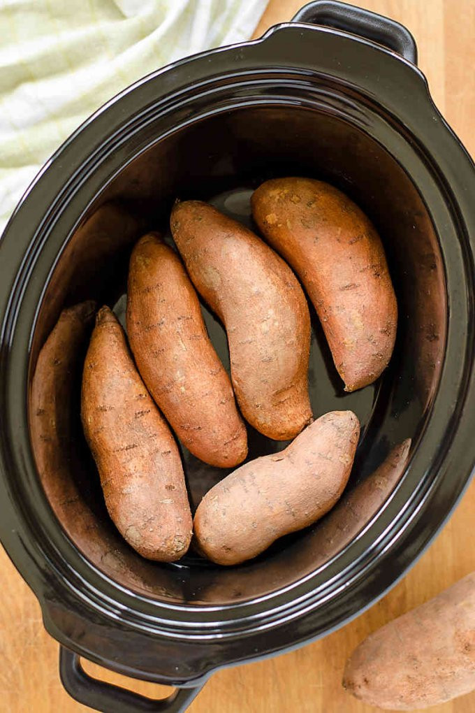 How To Cook Sweet Potato In Microwave
 Slow Cooker Sweet Potatoes the Easy Way Cook Eat Paleo