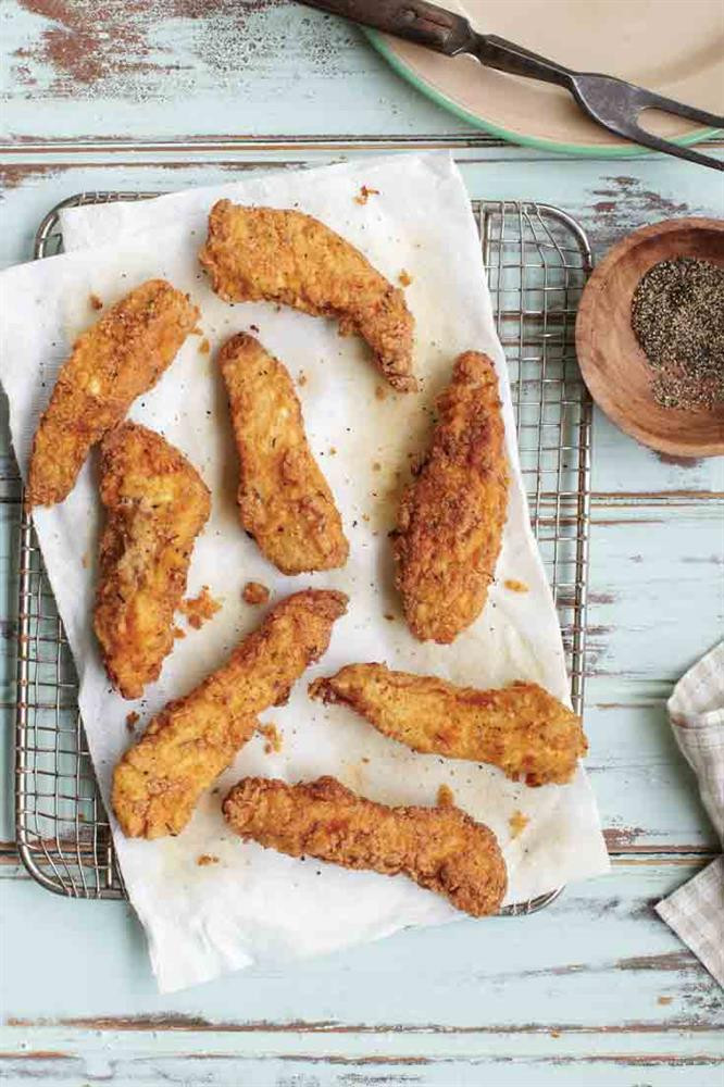 How To Fry Chicken Tenders
 cast iron skillet fried chicken tenders