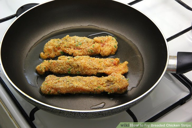 How To Fry Chicken Tenders
 How to Fry Breaded Chicken Strips 14 Steps with