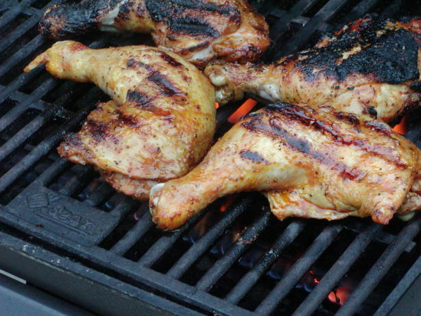 How To Grill Chicken Thighs
 Chicken Legs Grilled Recipe Food