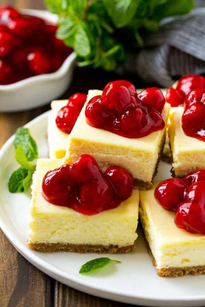 How To Make Cheese Cake
 Cherry Cheesecake Bars