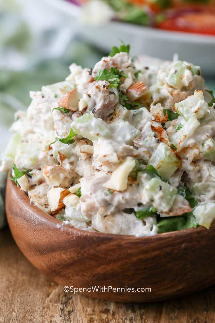 How To Make Chicken Salad With Canned Chicken
 The BEST Chicken Salad Spend With Pennies