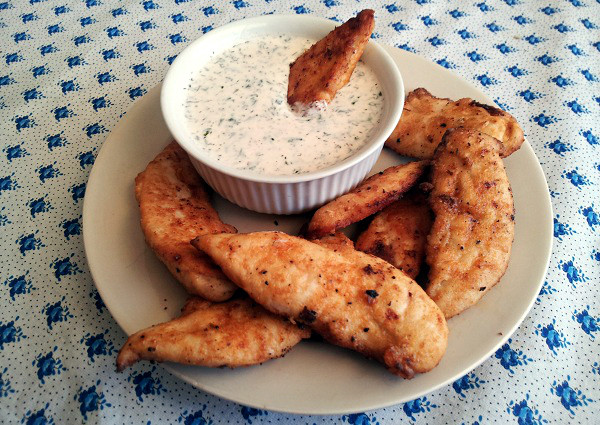 How To Make Chicken Tenders
 Easy Baked Buffalo Chicken Tenders By foo