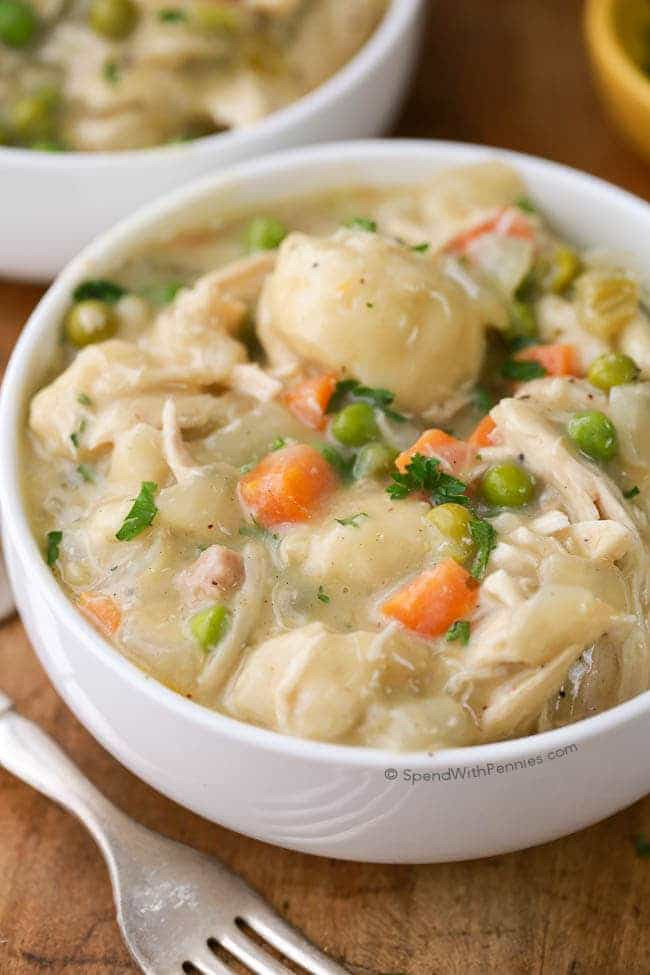 How To Make Dumplings For Chicken And Dumplings
 Crock Pot Chicken and Dumplings Spend With Pennies