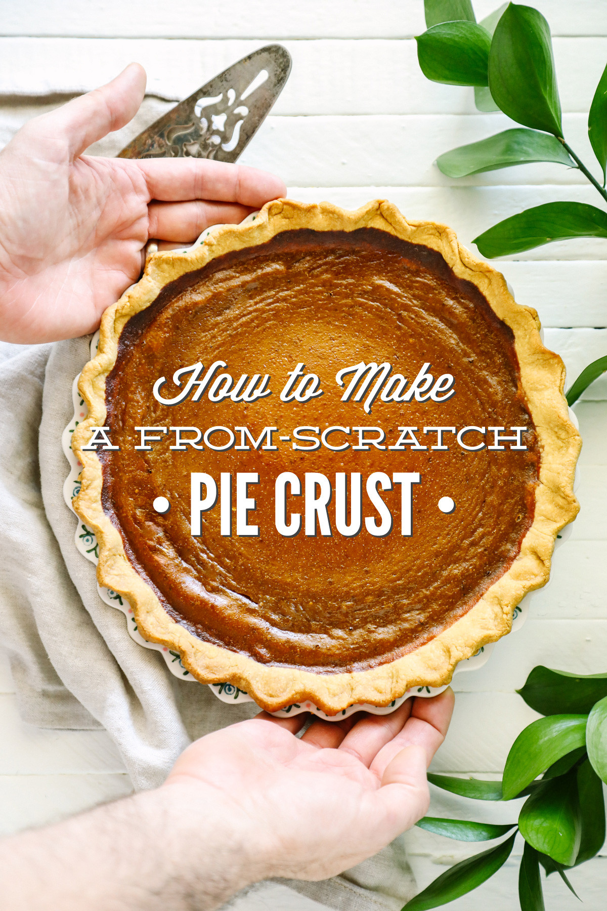 How To Make Pumpkin Pie From Scratch
 How to Make a From Scratch Pie Crust Live Simply