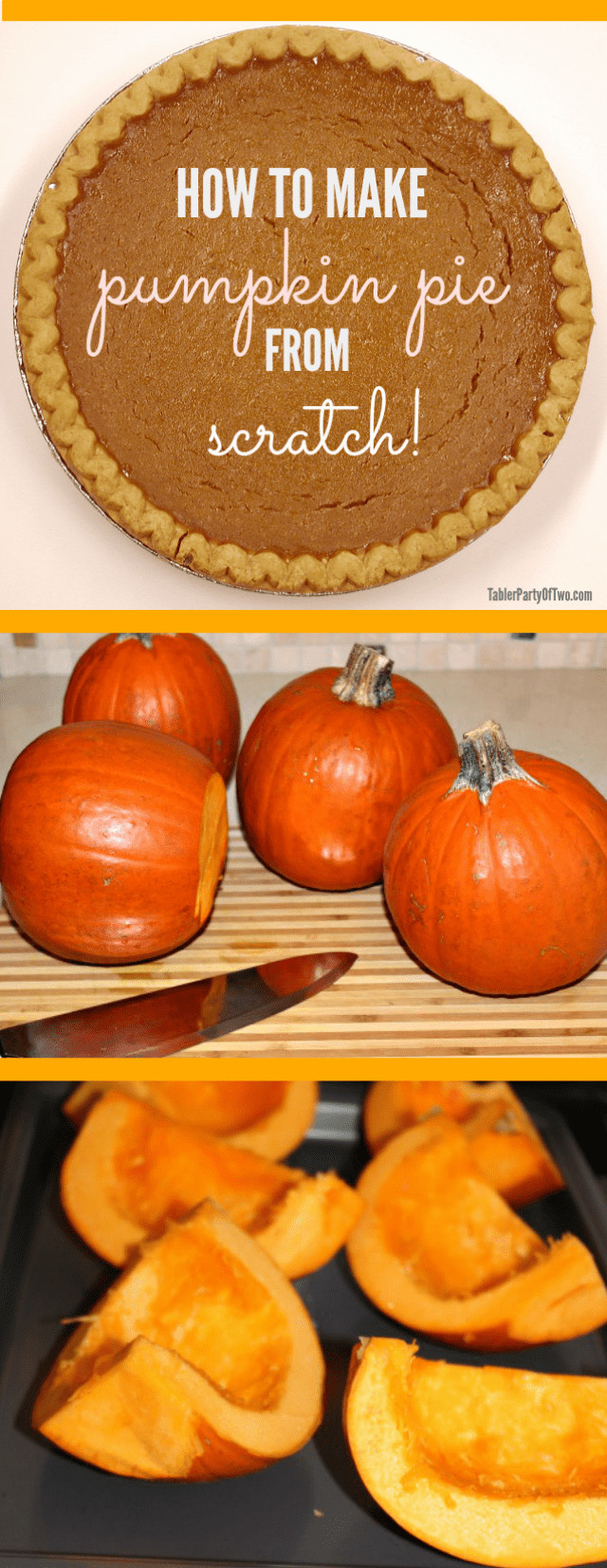 How To Make Pumpkin Pie From Scratch
 Homemade Pumpkin Puree for Scratch Pumpkin Pie