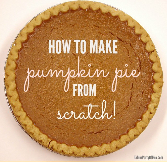 How To Make Pumpkin Pie From Scratch
 Homemade Pumpkin Puree for Scratch Pumpkin Pie