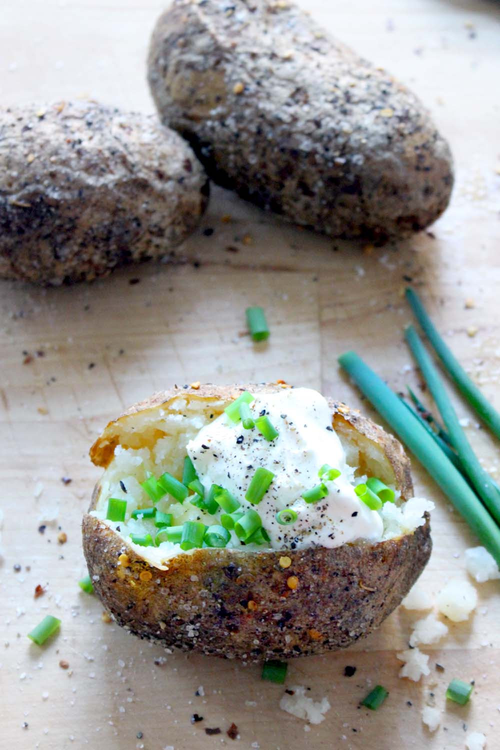 How To Make The Perfect Baked Potato
 How to make Perfect Baked Potatoes with yummy crispy skin