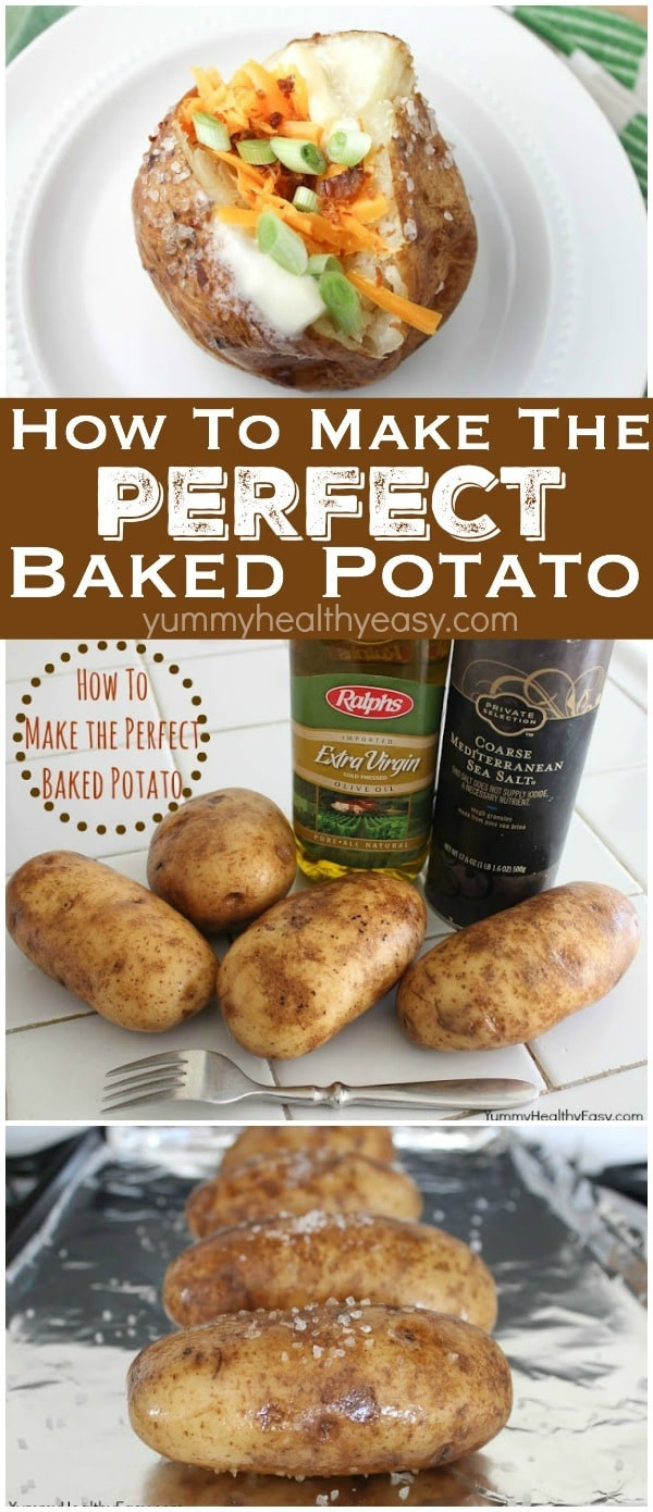 How To Make The Perfect Baked Potato
 How To Make the Perfect Baked Potato Yummy Healthy Easy