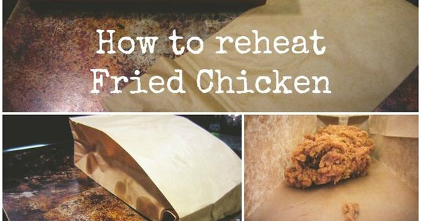 How To Reheat Fried Chicken
 How to reheat Fried Chicken Recipe