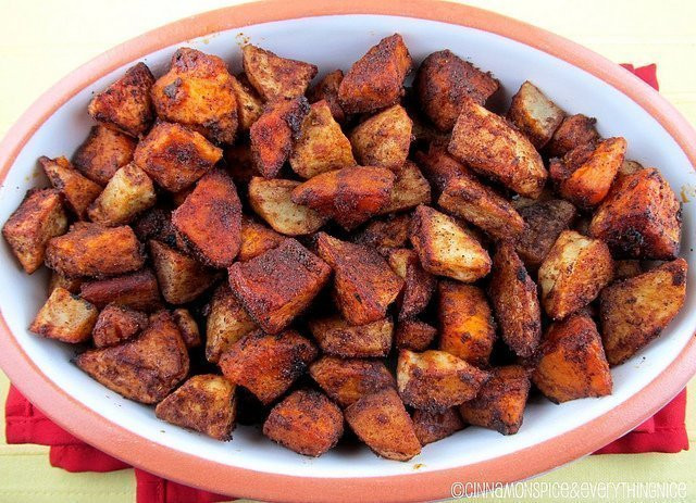 How To Roast A Sweet Potato
 Cinnamon Chile Roasted Sweet Potatoes