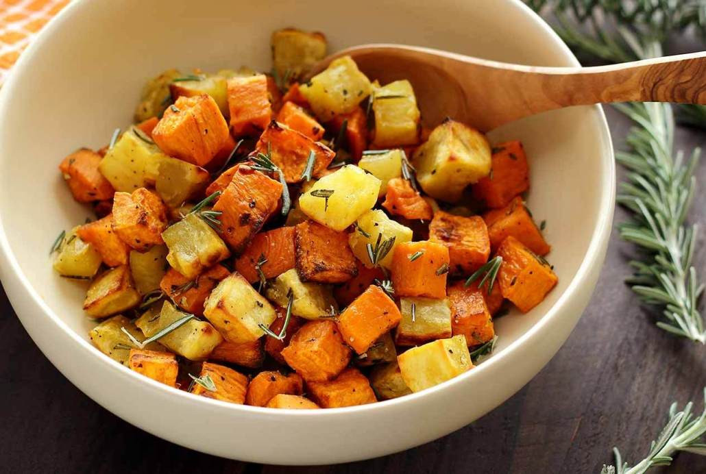 How To Roast A Sweet Potato
 Paleo Roasted Rosemary Sweet Potatoes Recipe