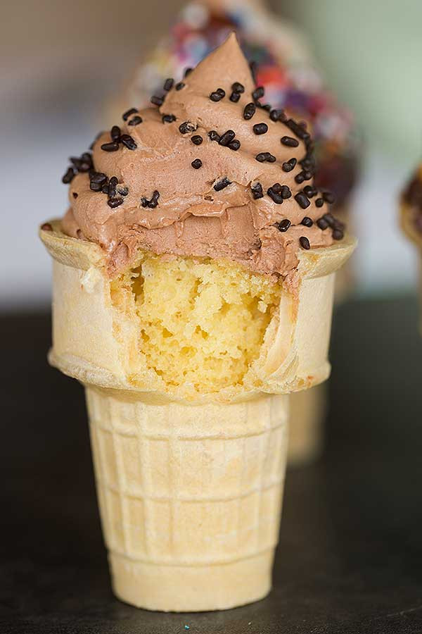 Ice Cream Cone Cupcakes
 Ice Cream Cone Cupcakes