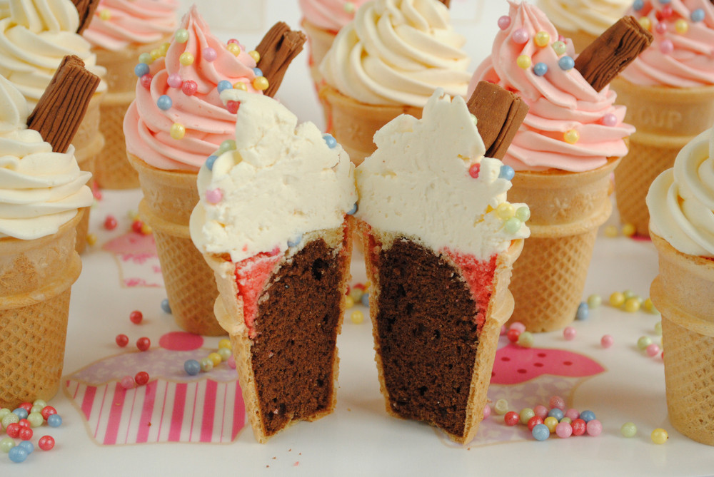 Ice Cream Cone Cupcakes
 How to make Ice Cream Cone Cupcakes — Custom Cake Classes