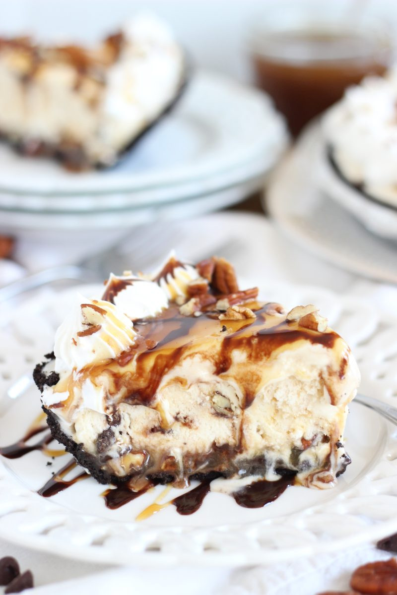 Ice Cream Pie
 Turtle Ice Cream Pie Recipe — Dishmaps