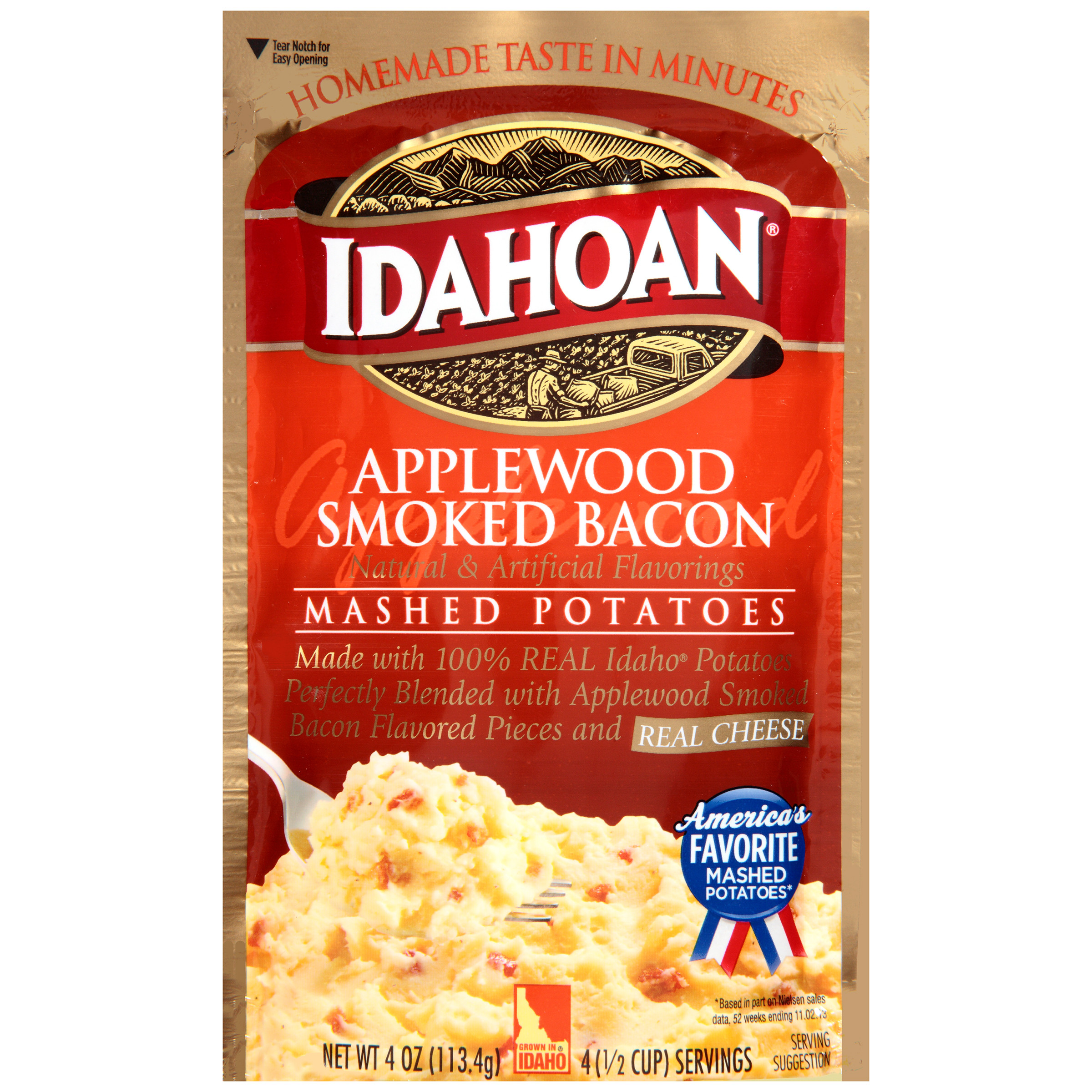 Idahoan Instant Mashed Potatoes
 Idahoan Fully Loaded Butterly Delicious Mashed Potatoes 4