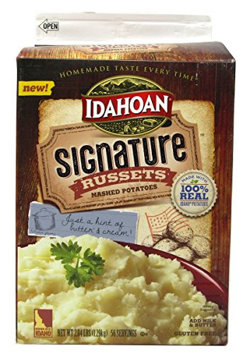 Idahoan Instant Mashed Potatoes
 Idahoan Signature Russets Mashed Potatoes 2 84 lbs