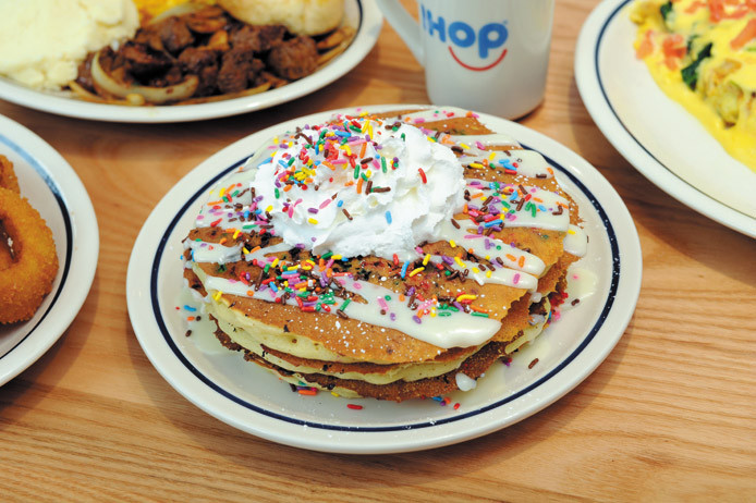 Ihop Cupcake Pancakes
 IHOP Takes Flight With New Location IHOP