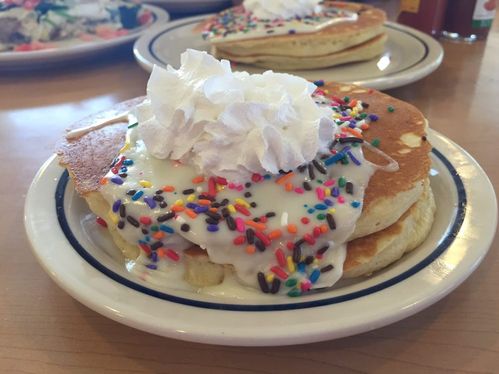 Ihop Cupcake Pancakes
 Cupcake pancakes Yelp