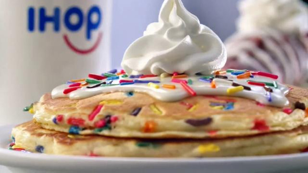 Ihop Cupcake Pancakes
 IHOP Bakery Favorites TV Spot Rainbow Sprinkles iSpot