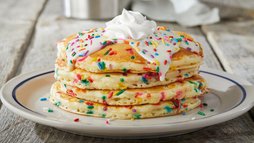 Ihop Cupcake Pancakes
 Restaurant Foods With The Most Sugar