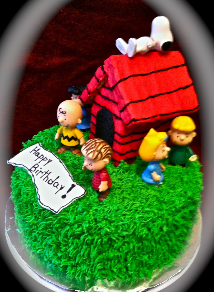 Image Birthday Cake
 A Charlie Brown Birthday CakeCentral