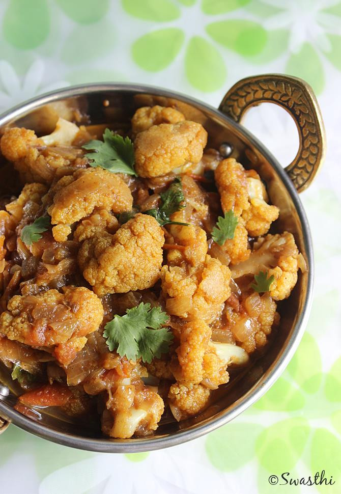 Indian Cauliflower Recipe
 Cauliflower curry recipe