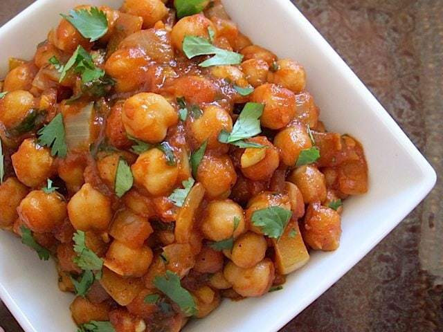 Indian Chickpea Recipes
 Quick Curried Chickpeas Bud Bytes