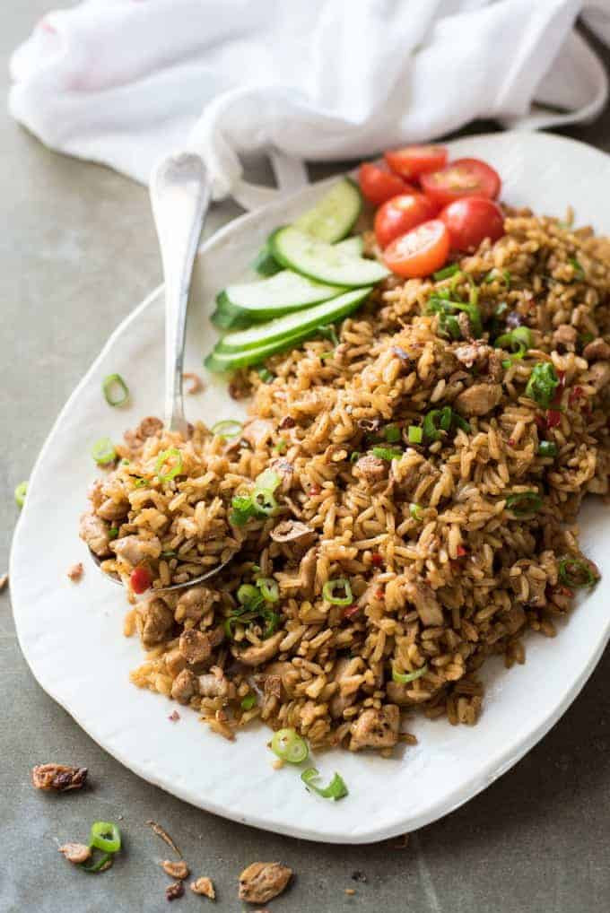 Indonesian Fried Rice
 Nasi Goreng Indonesian Fried Rice