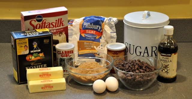 Ingredients For Chocolate Chip Cookies
 New York Times 40 hour Chocolate Chip Cookies