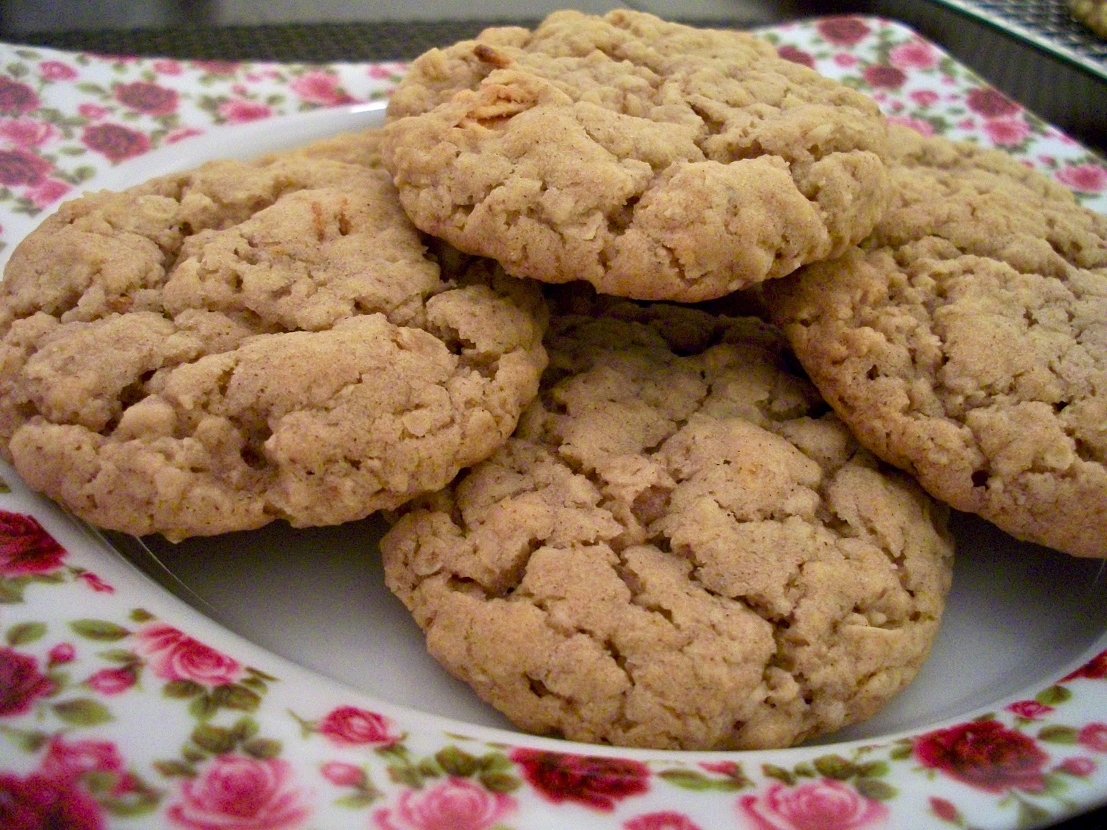 Instant Oatmeal Cookies
 Brooke Bakes Apple Cinnamon Instant Oatmeal Cookies