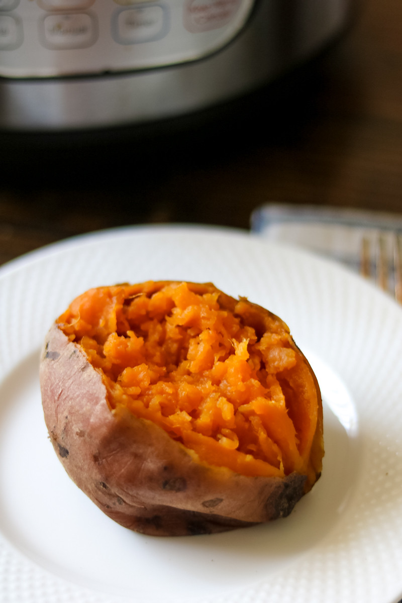 Instant Pot Baked Sweet Potato
 PERFECT Instant Pot Sweet Potatoes