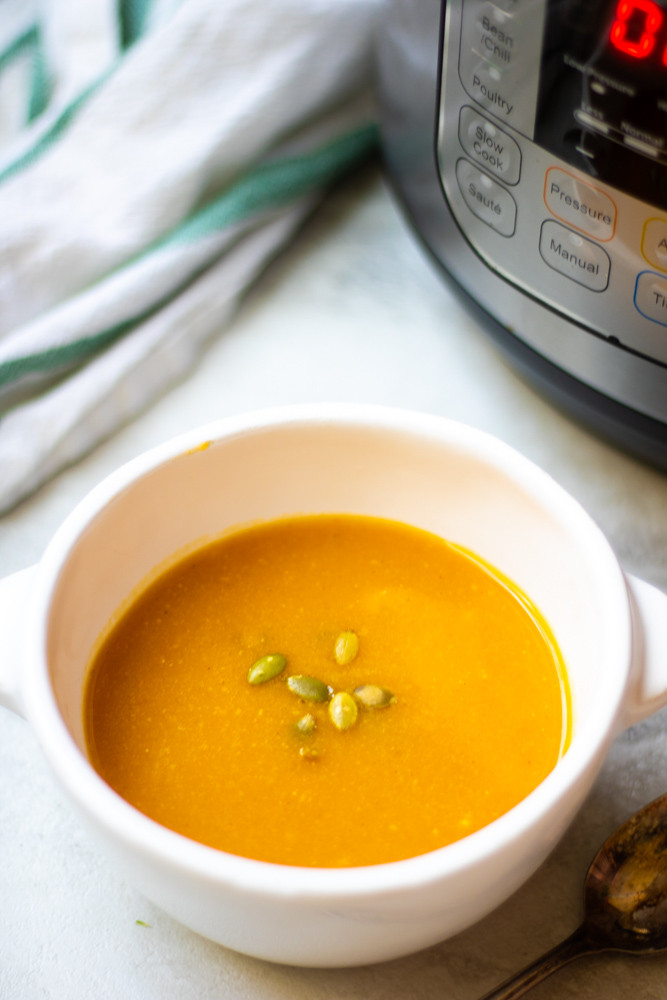 Instant Pot Butternut Squash Soup
 Instant Pot Butternut Squash Soup