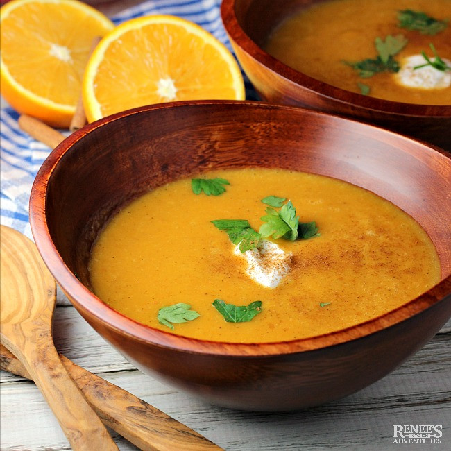 Instant Pot Butternut Squash Soup
 Instant Pot Moroccan Spiced Butternut Squash Soup