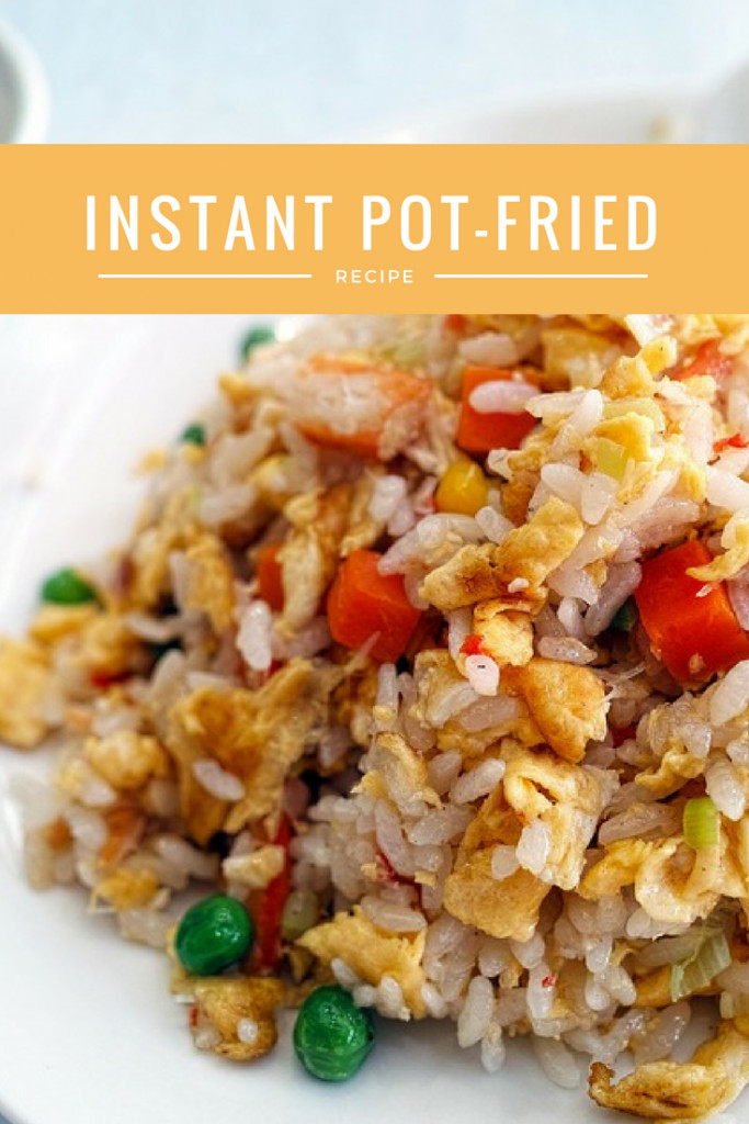 Instant Pot Fried Rice
 Instant Pot Homemade Chinese Food Chicken Fried Rice