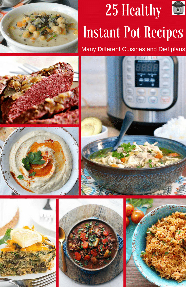 Instant Pot Healthy Recipes
 25 Healthy Instant Pot Recipes