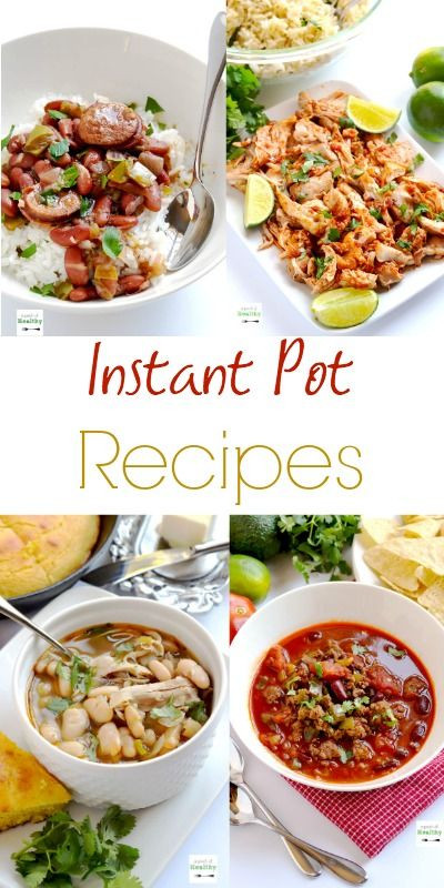 Instant Pot Healthy Recipes
 17 Best images about instant pot recipes on Pinterest