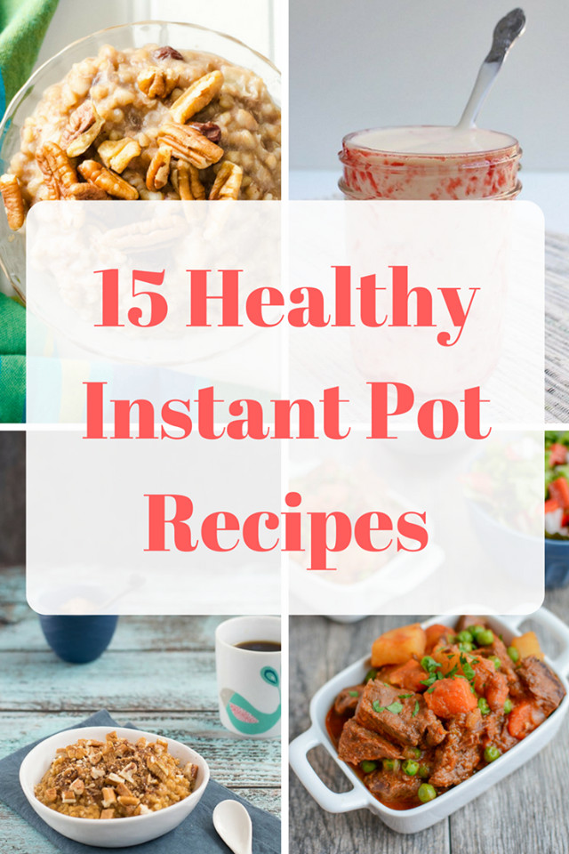 Instant Pot Healthy Recipes
 15 Healthy Instant Pot Recipes Mom Saves Money