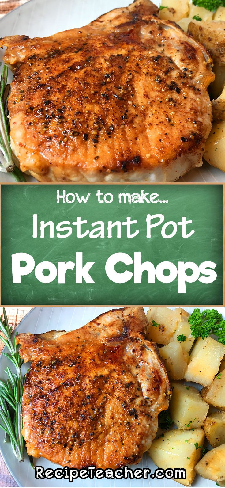 Instant Pot Ranch Pork Chops
 The 25 best Pork chop recipes ideas on Pinterest