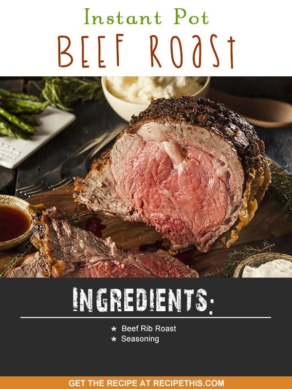 Instant Pot Recipes Beef Roast
 Instant Pot Beef Roast • Recipe This
