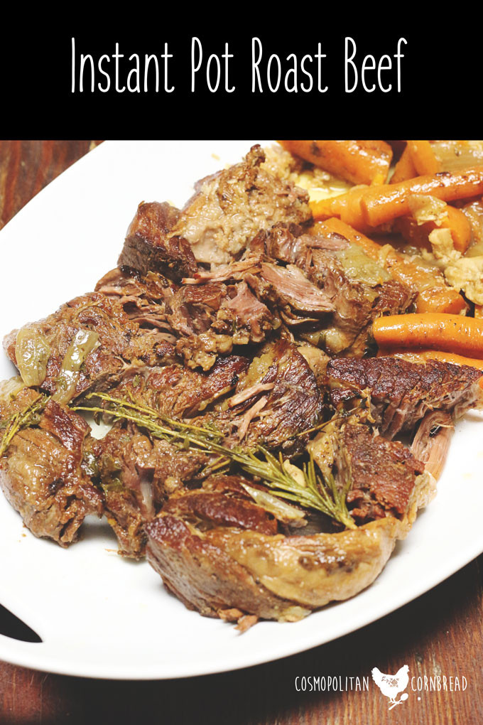 Instant Pot Recipes Beef Roast
 Instant Pot Roast Beef