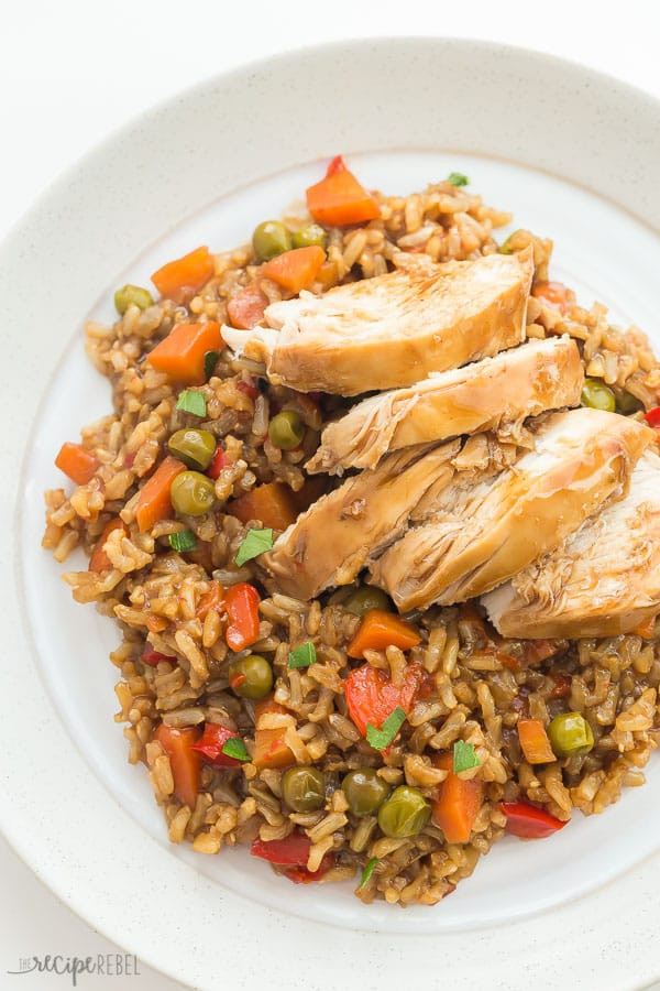 Instant Pot Recipes Chicken And Rice
 Instant Pot Teriyaki Chicken and Rice Recipe pressure