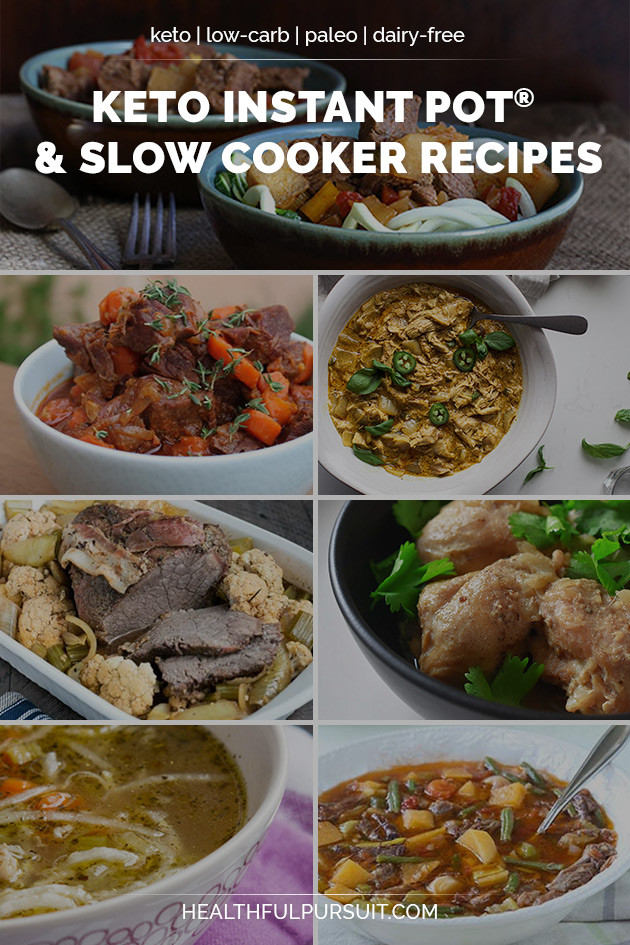 Instant Pot Slow Cooker Recipes
 16 Keto Instant Pot & Crock Pot Recipes