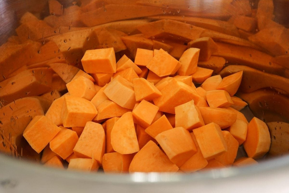 Instant Pot Sweet Potato Cubes
 Sweet Potato Casserole [Instant Pot] e Happy Housewife